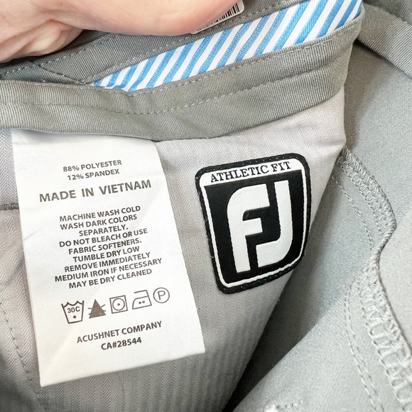 FJ Foot Joy Athletic Fit Pants Men's 36 X 32 - Picture 11 of 12